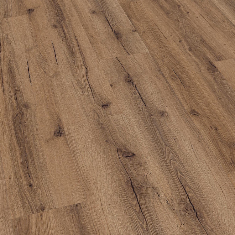 Klick-Vinyl braune Holzoptik