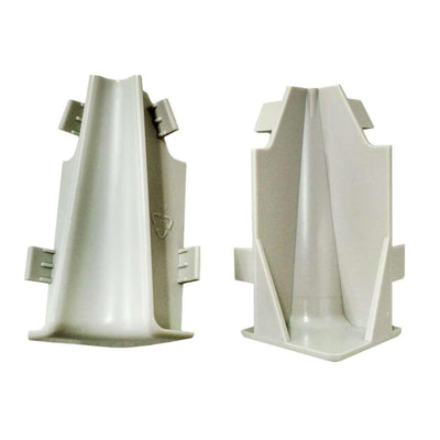Innenecke Grau 58mm (2 Stück)