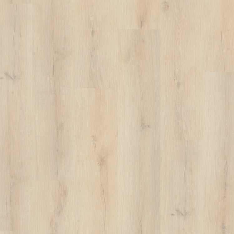Klick-Vinylboden hell beige ruhige Struktur