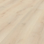 Klick-Vinylboden hell beige ruhige Struktur