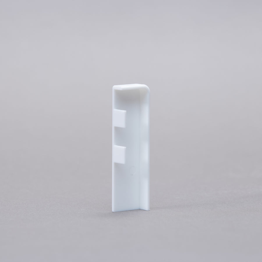 Endstücke für Sockelleiste Modern 58mm (2 Stück)