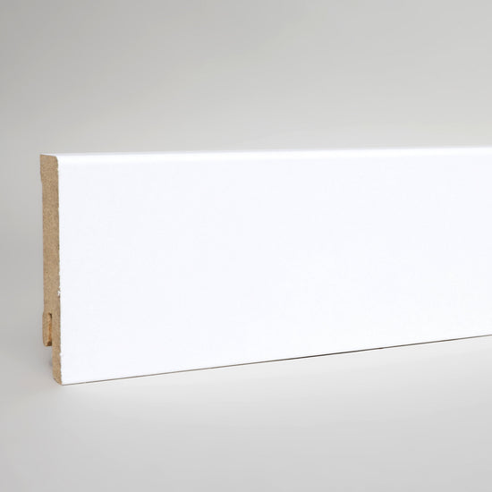 Aktion: Sockelleiste Modern Weiß 240cm