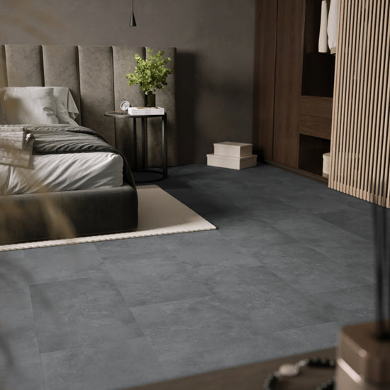 »Concrete Dark« Klick-Vinylboden