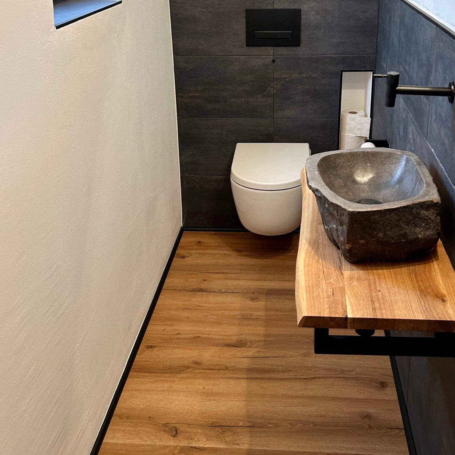 »Der Laminat-Shop24 Bestseller« Klebevinyl Unique Holzoptik  Wc