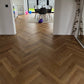 »Eiche Calathea« SPC Vinylboden Unique Holzoptik im Fischgrät Design  Flur