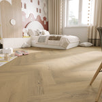 »Light Oak« Premium Klick-Vinyl Fischgrät