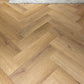  »Eiche Begonia« SPC Vinylboden Unique Holzoptik Fischgrät Details 