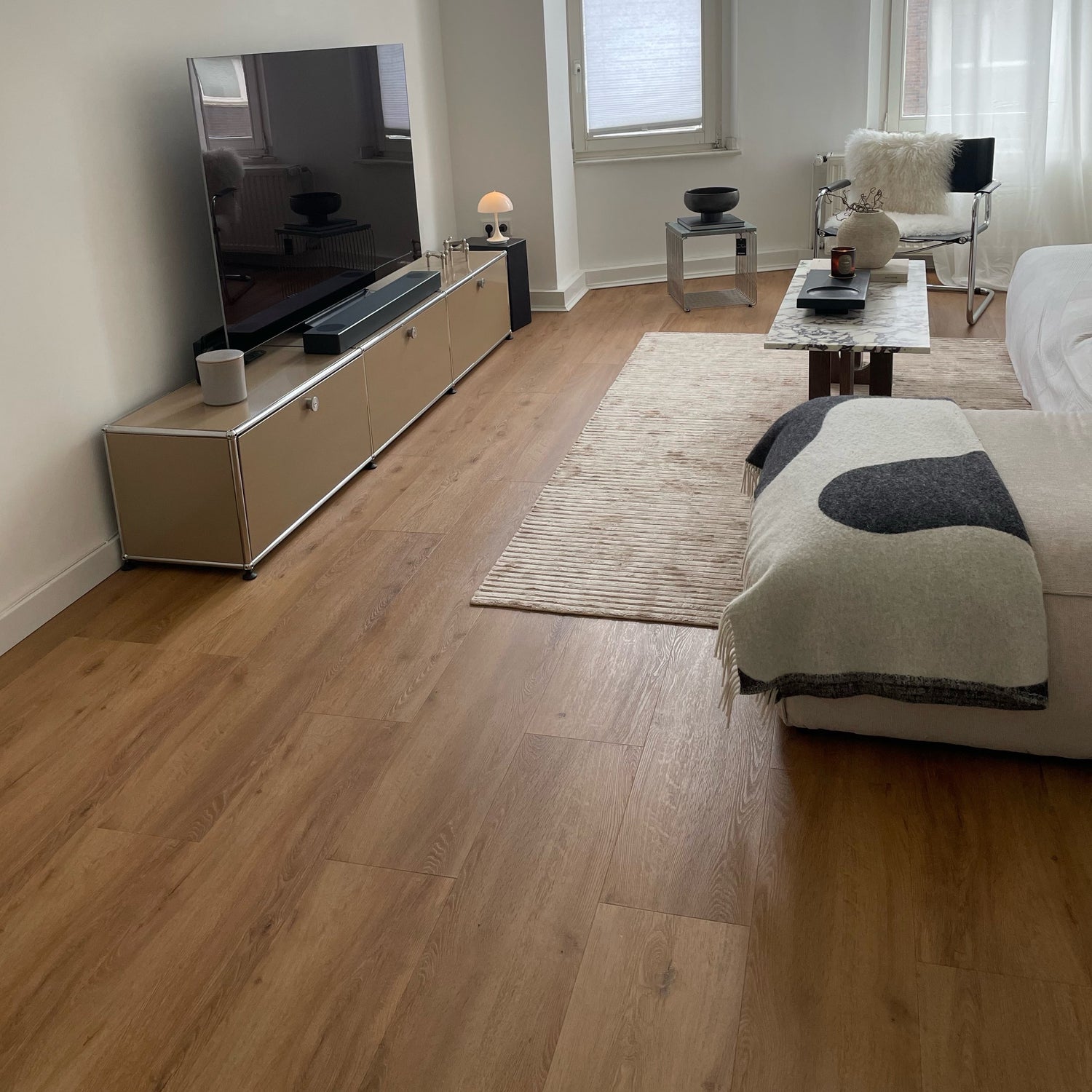 Naturidentischen Oberfläche in Braun  Wohnzimmer