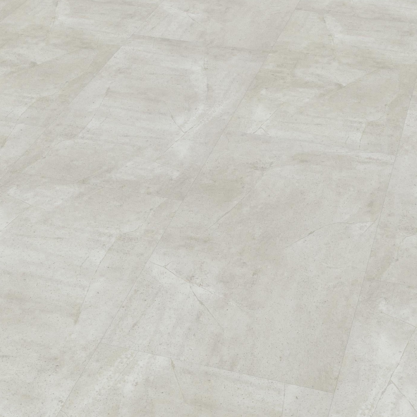 Klick-Vinyl Stein Hellgrau Weiß