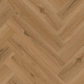 Muster »Golden Oak« Premium Klick-Vinyl Fischgrät