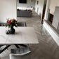 Fischgrät Design in Grau  Esszimmer