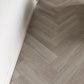  »Eiche Sago« SPC Vinylboden Unique Fischgrätdesign in Holzoptik Details 