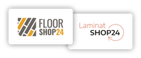 Laminat-Shop24 und FloorShop24 Logo