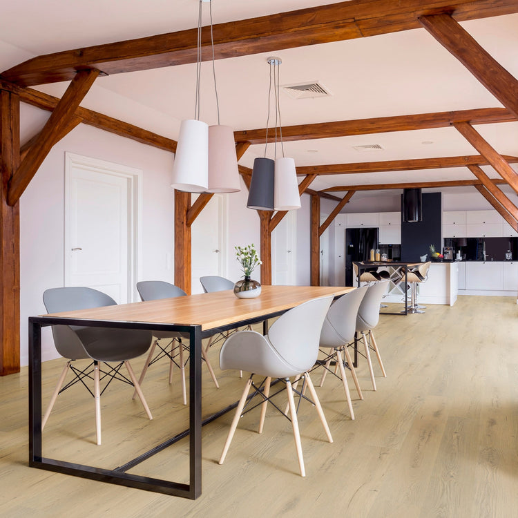 »Light Oak« Premium Klick-Vinyl 1m²