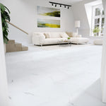 »Carrara Marmor« Klick-Vinylboden