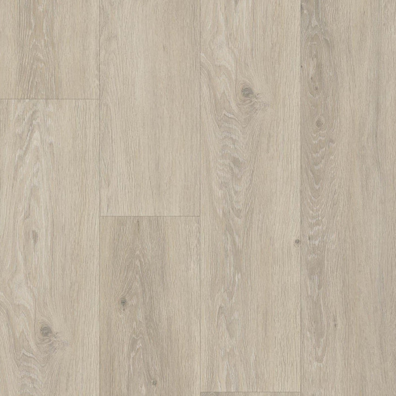 Klick-Vinyl in graubeiger Holzoptik