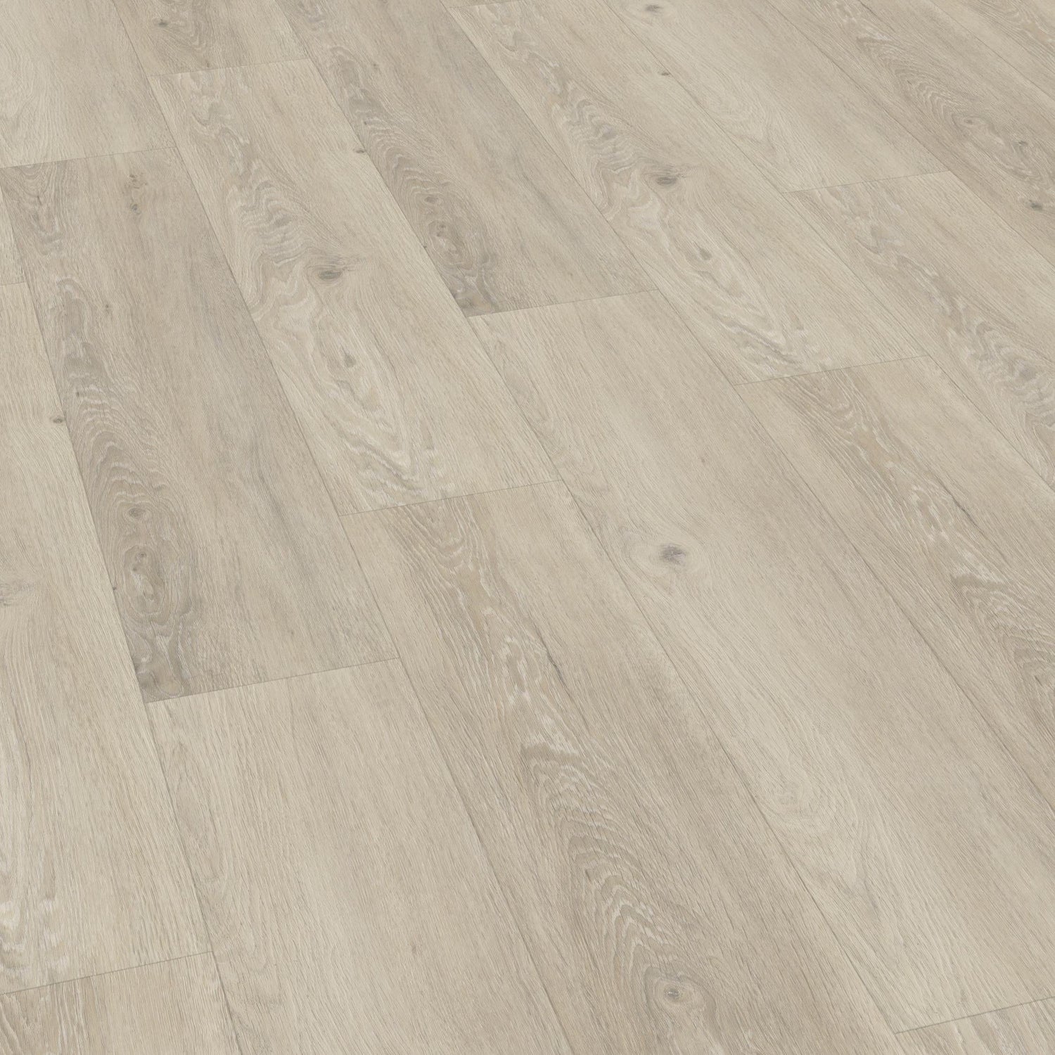 Klick-Vinyl in graubeiger Holzoptik