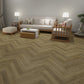 »Eiche Calathea« SPC Vinylboden Unique Holzoptik im Fischgrät Design  Wohnzimmer