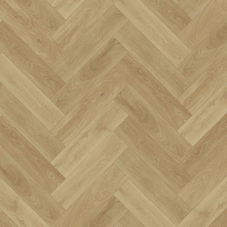 Draufsicht modernes Fischgrät-Design in Beige 