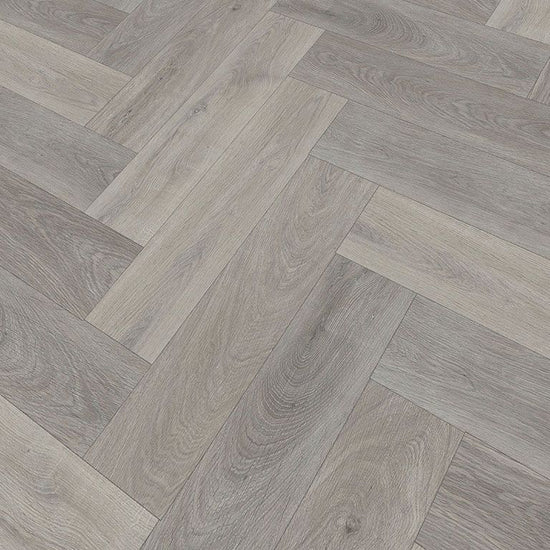Draufsicht Fischgrät Design in Grau 