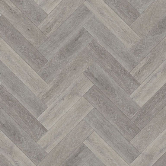 Draufsicht Fischgrät Design in Grau